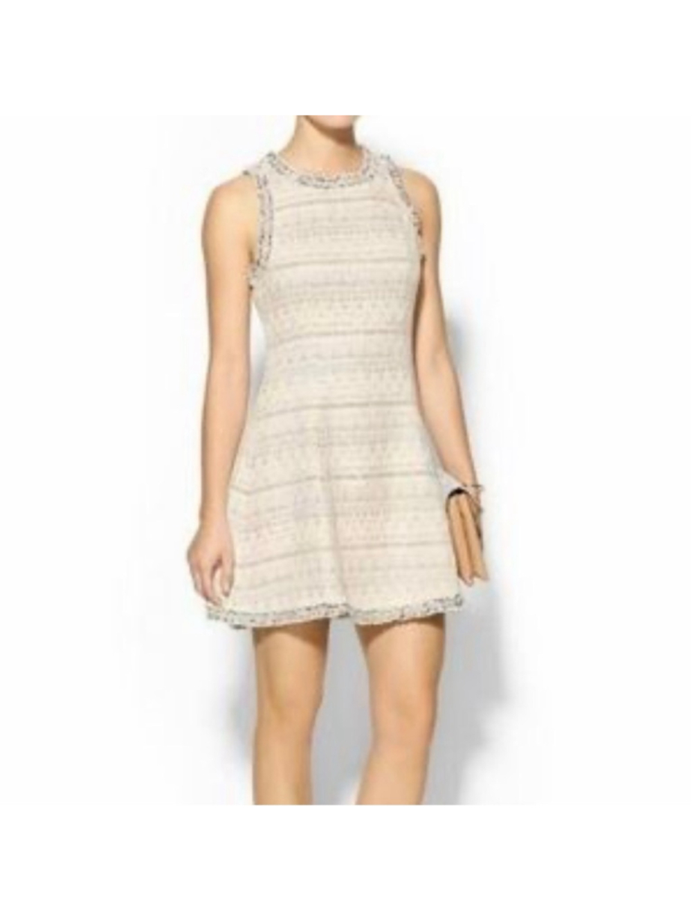 ADELYN RAE | Tweed Boucle Fit n Flare Dress 4
